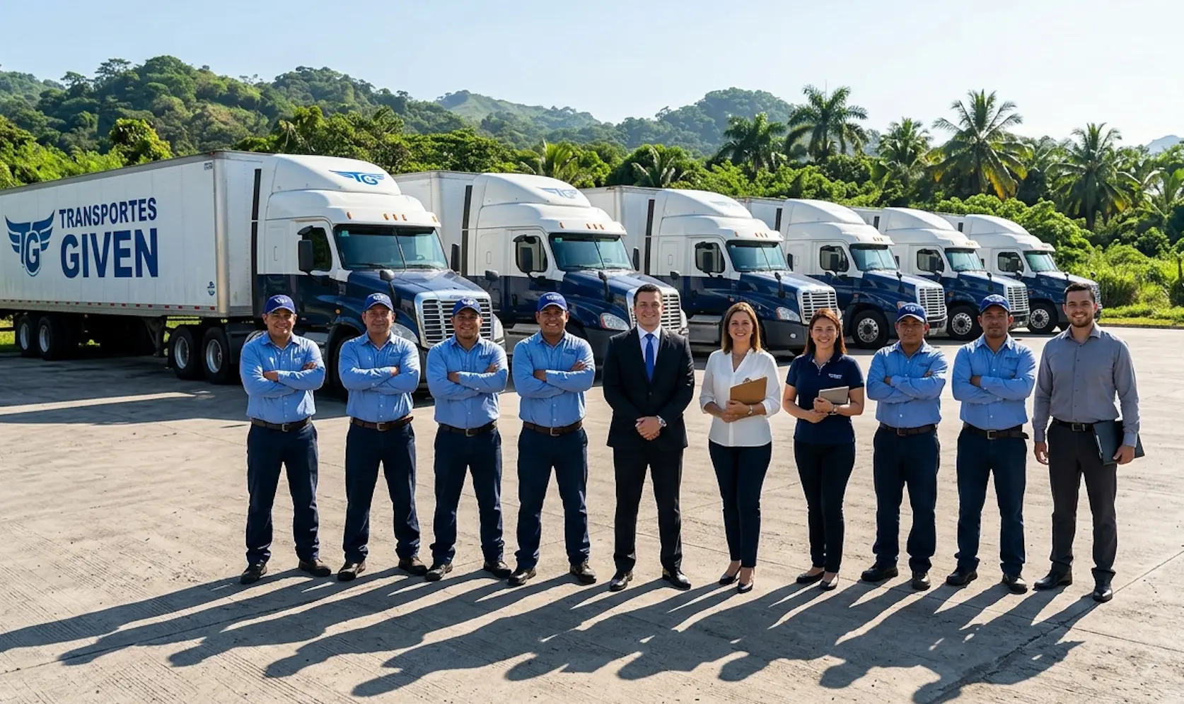 Transportes Given Team and Fleet